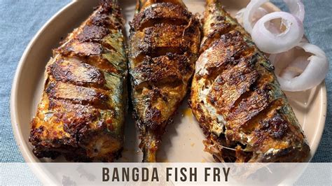 Bangda Fish Fry Mackerel Masala Fish Fry Fish Bangda Fish Fry