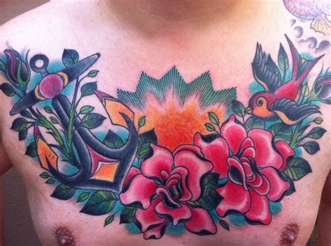 Tattoo Flower Leaf Tattoos Full Chest Tattoos Maple Leaf Tattoo