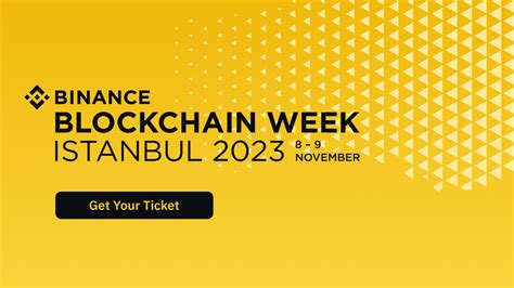 Binance Blockchain Week Announces Impressive Speaker Lineup For