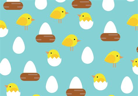 Easter Chicks Pattern 145022 Vector Art At Vecteezy