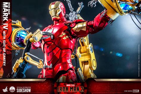 Iron Man Mark Iv With Suit Up Gantry Collectible Set By Hot Toys Figuristi Store