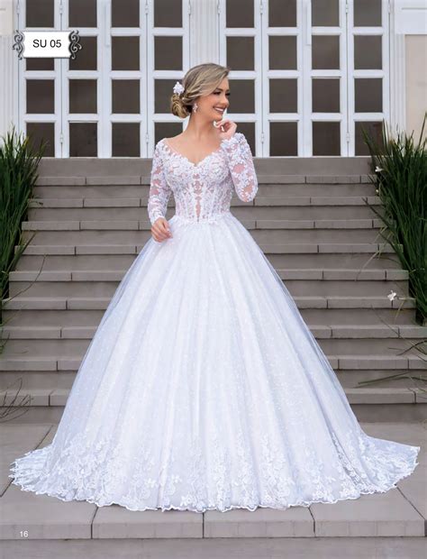 Vestit Aluguel De Roupas - Vestido de Noiva – NO 023 - Realeza aluguel de roupas