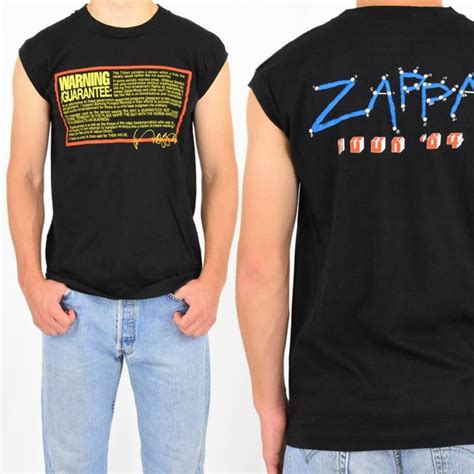 Vintage 80s Frank Zappa Shirt Gem