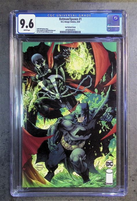 Batmanspawn 1 Jim Lee Variant Cgc 96 Dc Image Comics 2023 Values Mavin