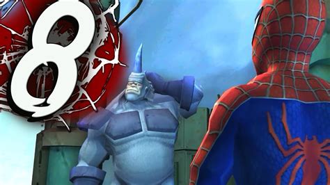 Spider Man Friend Or Foe Part Rhino Vs Spidey Youtube