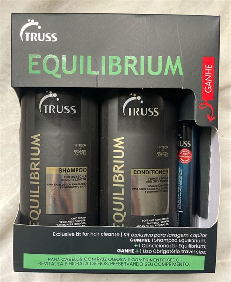 Kit Truss Equilibrium Leave In Uso Obrigat Rio De Gra A Produto P