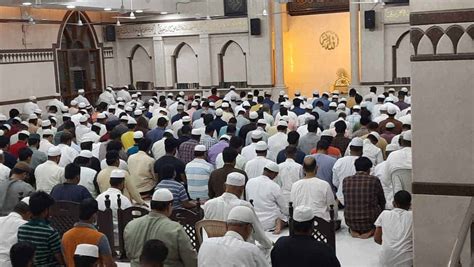 Photos Taraweeh Performed At Hyderabad S Qutub Shahi Masjid