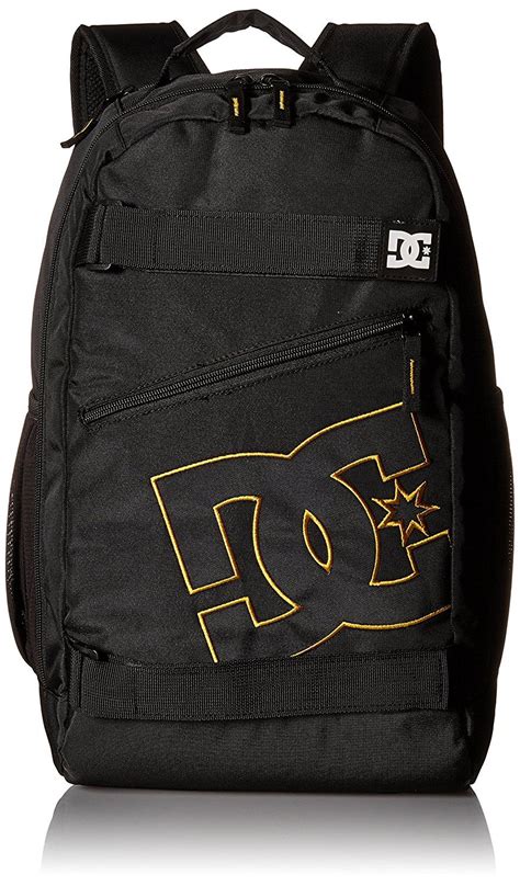 DC Men S Skate Pack Backpack Black One Size Backpacking Packing