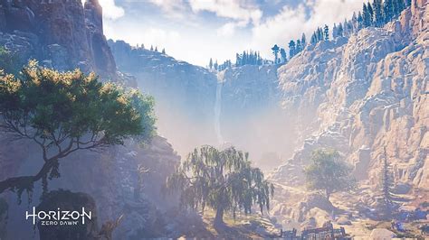 Horizon Zero Dawn Landscape Scenic Cliff Games Hd Wallpaper Peakpx