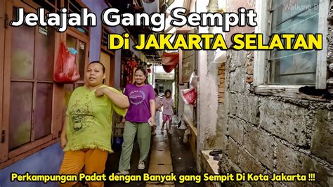 Jelajah Gang Sempit Di Jakarta Selatan Pemukiman Padat Di Mampang