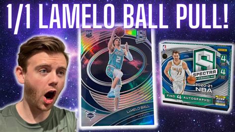 Of Lamelo Ball Rc Pull Panini Spectra Hobby Basketball