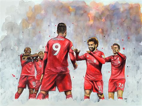 Liverpool F C Painting By Wachira Kacharat