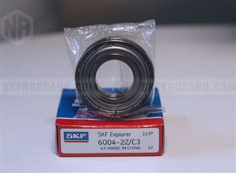 Vòng bi SKF 6004-2Z/C3 chính hãng, Đại lý ủy quyền vòng bi SKF