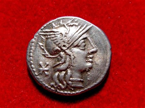 Roman Republic Publius Maenius Antiaticus Silver Denarius Catawiki