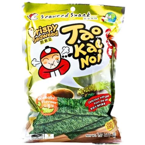 Taokaenoi Crispy Wasabi Seaweed 24x59g Th