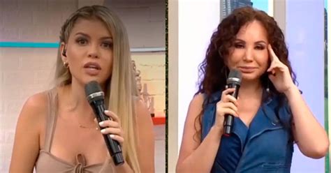 Brunella Horna Enfrenta A Janet Barboza Ya Entiendo Las Quejas De La