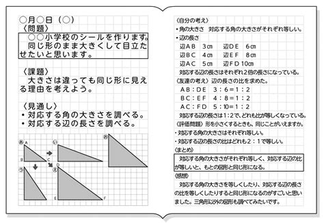 小6算数「拡大図と縮図」指導アイデア｜みんなの教育技術