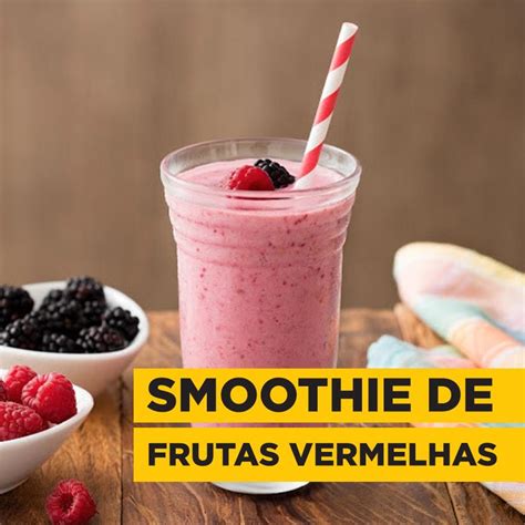 Smoothie de frutas vermelhas proteína Adaptogen Science