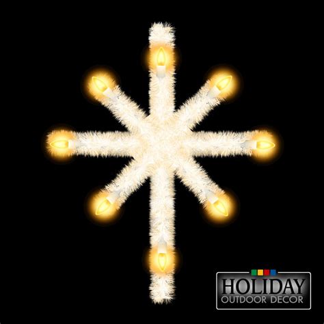 Starburst Tree Topper Holiday Outdoor Decor