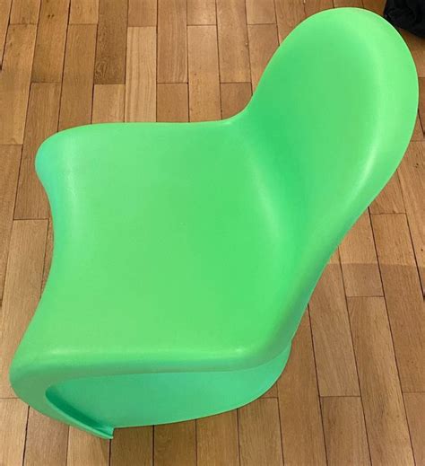 Verner Panton Chair Gr N Kaufen Auf Ricardo