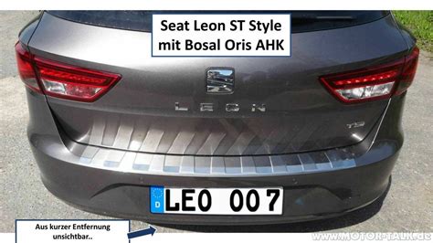 Selbsteinbau Anh Ngerkupplung Ahk In Einen Seat Leon St F Style