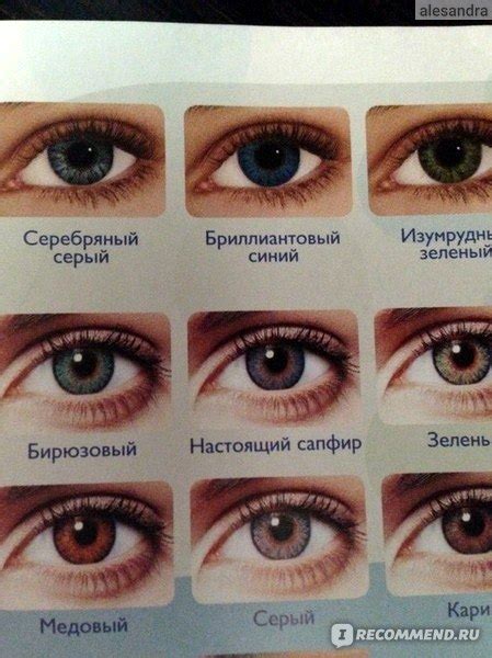 Цветные контактные линзы CIBA Vision FreshLook ColorBlends ...