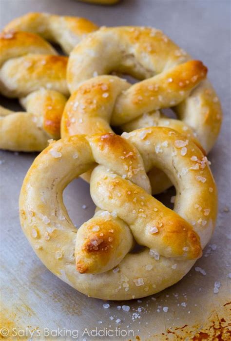 30 Minute Homemade Soft Pretzels Sweetiest Plate