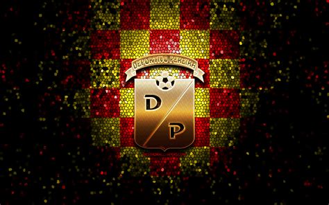 Download wallpapers Deportivo Pereira FC, glitter logo, Categoria ...