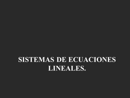 Sistemas De Ecuaciones Lineales Con Un Par Metro Discute Y Resuelve