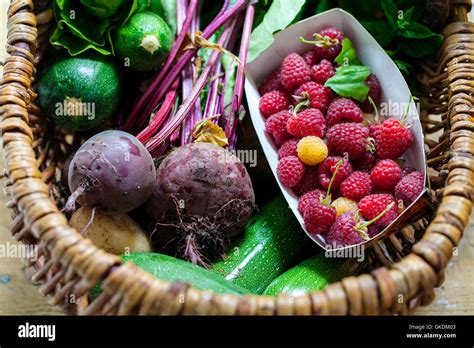 Vegetable Basket Hi Res Stock Photography And Images Alamy