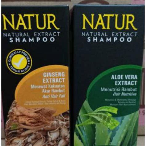 Jual Natur Natural Extract Shampoo Ginseng Extract Natur Shampoo Aloe