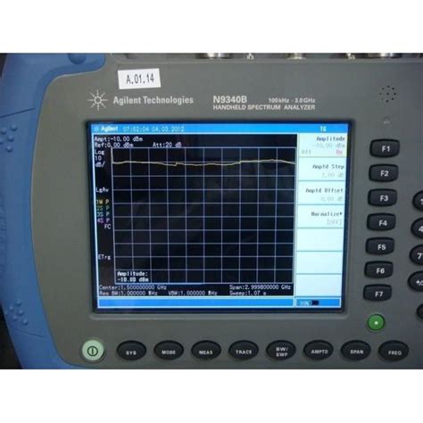 Keysight Agilent N B Handheld Rf Spectrum Analyzer Hsa Ghz From