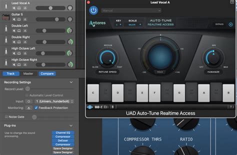 How To Use Autotune In Garageband Pitch Correction