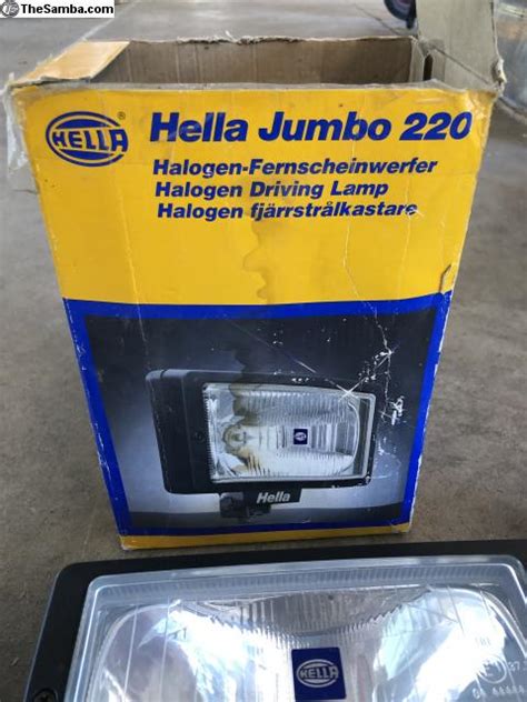 Thesamba Vw Classifieds Nib Hella Jumbo Off Road Fog Lights