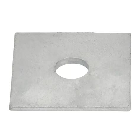 Timco Carbon Steel Square Plate Washers M12 X 3mm 100 Pack Screwfix