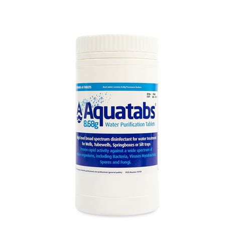 Aquatabs 8.68g Tablets | Aquatabs Canada