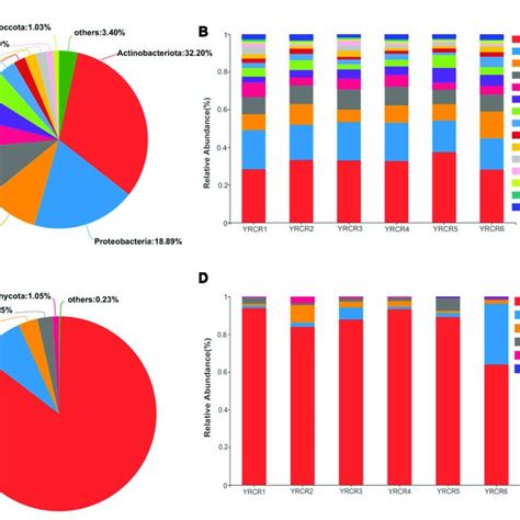 A Is The Bacterial Community Analysis Pieplot On Phylum Level Of All