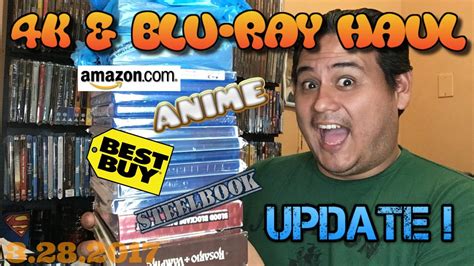 4k And Blu Ray Haul 🤓 Anime And Steelbook Update Xavier Youtube