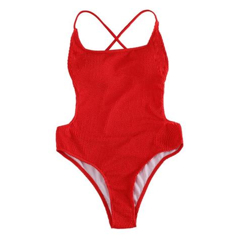 Bathing Suit Eye Catching Women Bikini Bodysuit One Piece Swimwear