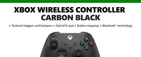 Microsoft Xbox Wireless Controller – Carbon Black – Sales366