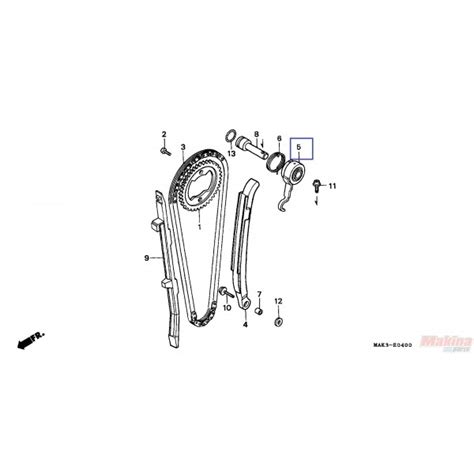 Mg Lifter Camshaft Chain Honda Fmx Nx Dominator