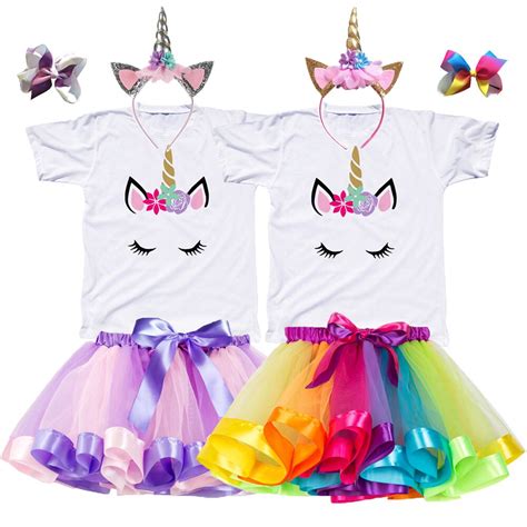 Venta Vestidos Unicornio Ni A En Stock