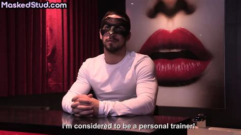 Str Masked And Muscled Stud Stroking Cock For Gay Casting