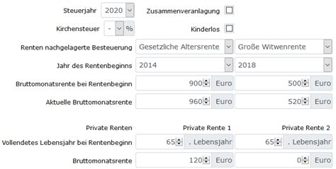 Rentenbesteuerung F R Rentner Online Mit Kostenlosem Rechner