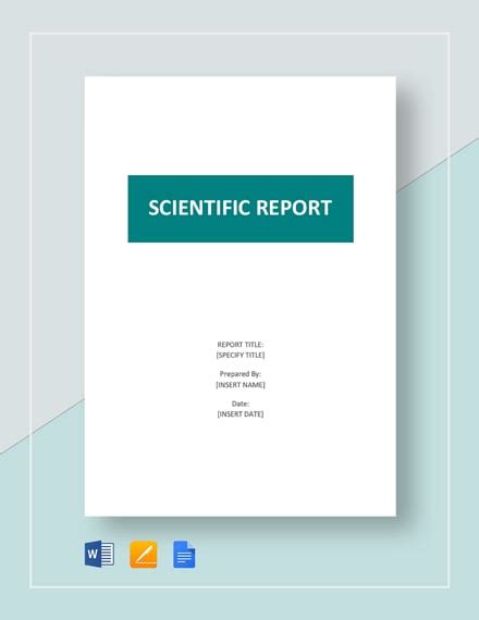 16 Laboratory Report Templates Free Pdf Ms Word Apple Pages