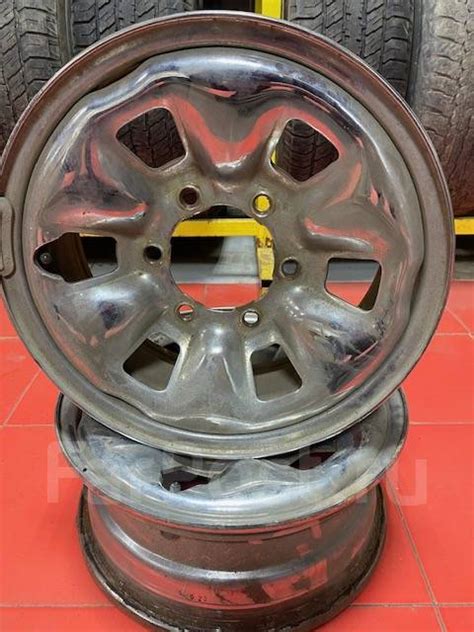 Диски колесные стальные хром R15 Japan, неизвестно, 15", 1 шт, 6x139.7 ...