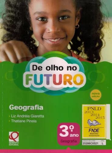 Livro De Olho No Futuro Geografia 3 O Ano 128 Paginas