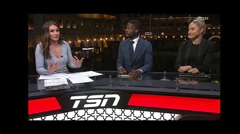 Lindsay Hamilton Sexy 2 Tsn Wc 2022 Youtube