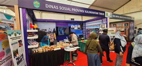 Berdaya Dan Berkarya Dinas Sosial Provinsi Kaltim Membuka Stand