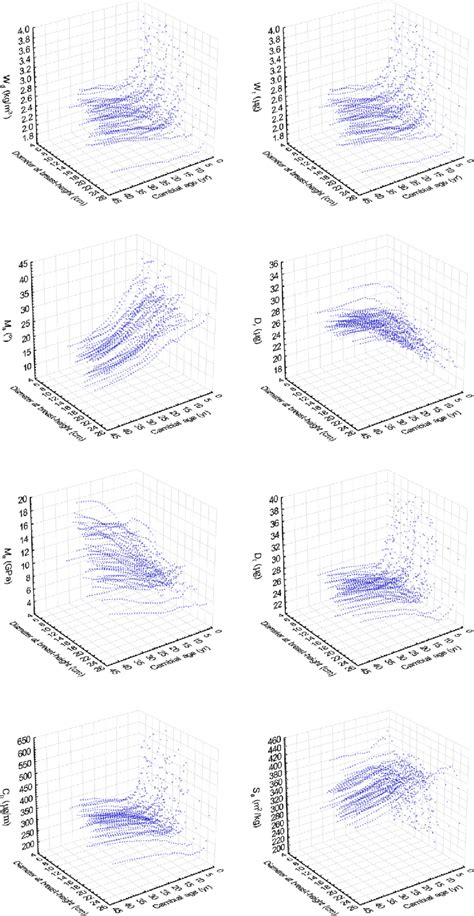 Three Dimensional Visualization Of Tree Specific Temporal Developmental